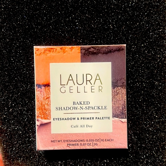 Laura Geller Baked Shadow N Spackle Eyeshadow Palette CAFE ALL DAY - Picture 3 of 4